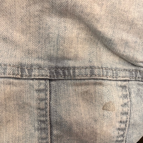 Liquid Jeans light denim cropped jacket - size m - Picture 3 of 3